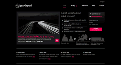 Desktop Screenshot of goodsped.cz